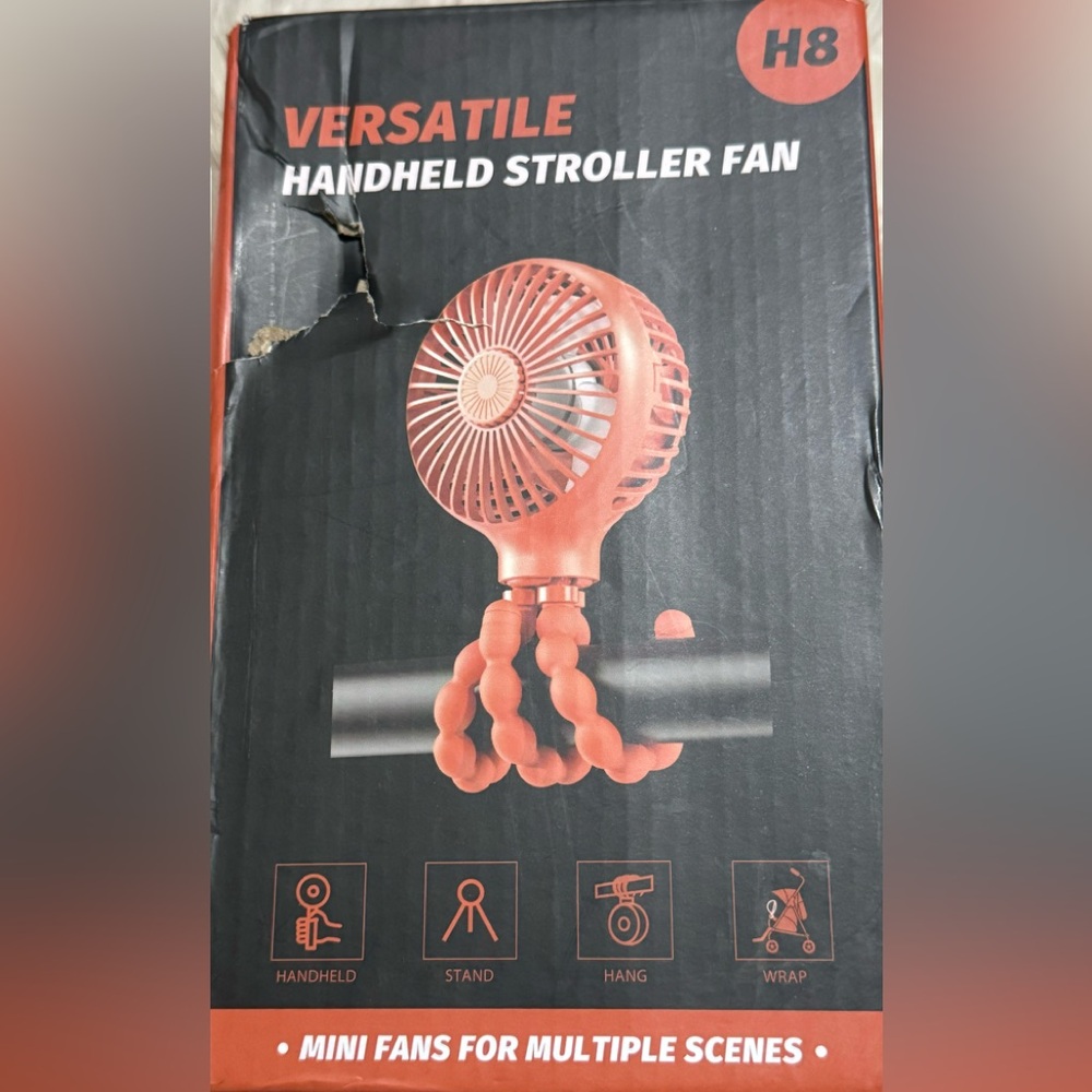 Versatile Handheld Stroller Fan